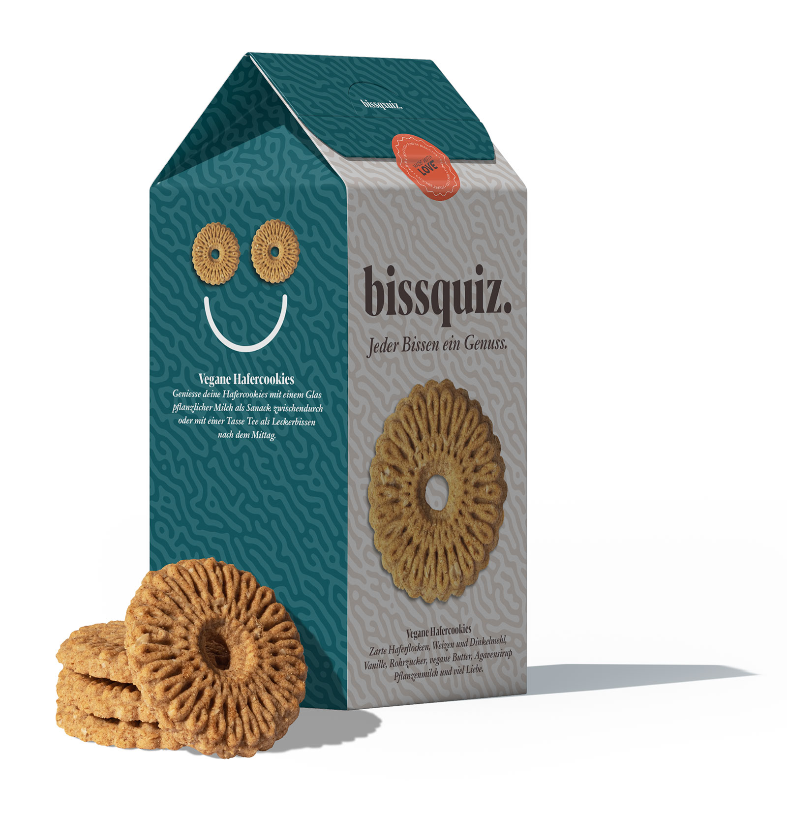 Packaging Design für Biscuits